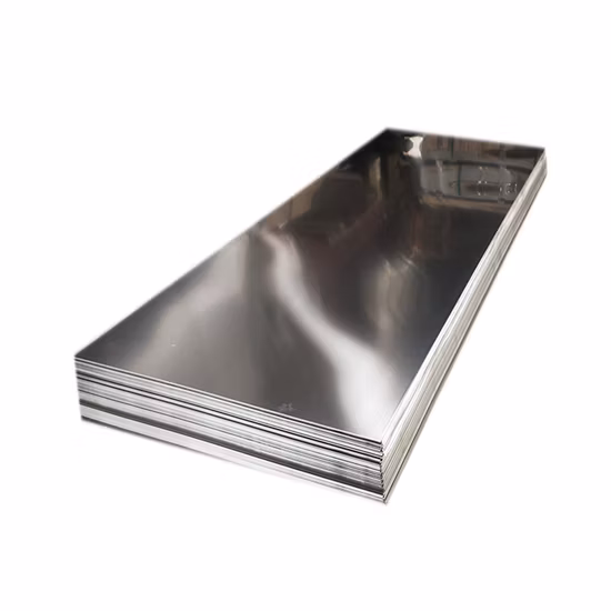ASTM A240 304 321 316L 310S 1.4841 Spazzolato, lucidato a specchio Linea sottile 2b Ba Finitura superficiale lucida Ss laminato a caldo, a freddo 1 mm 2 mm 3 mm